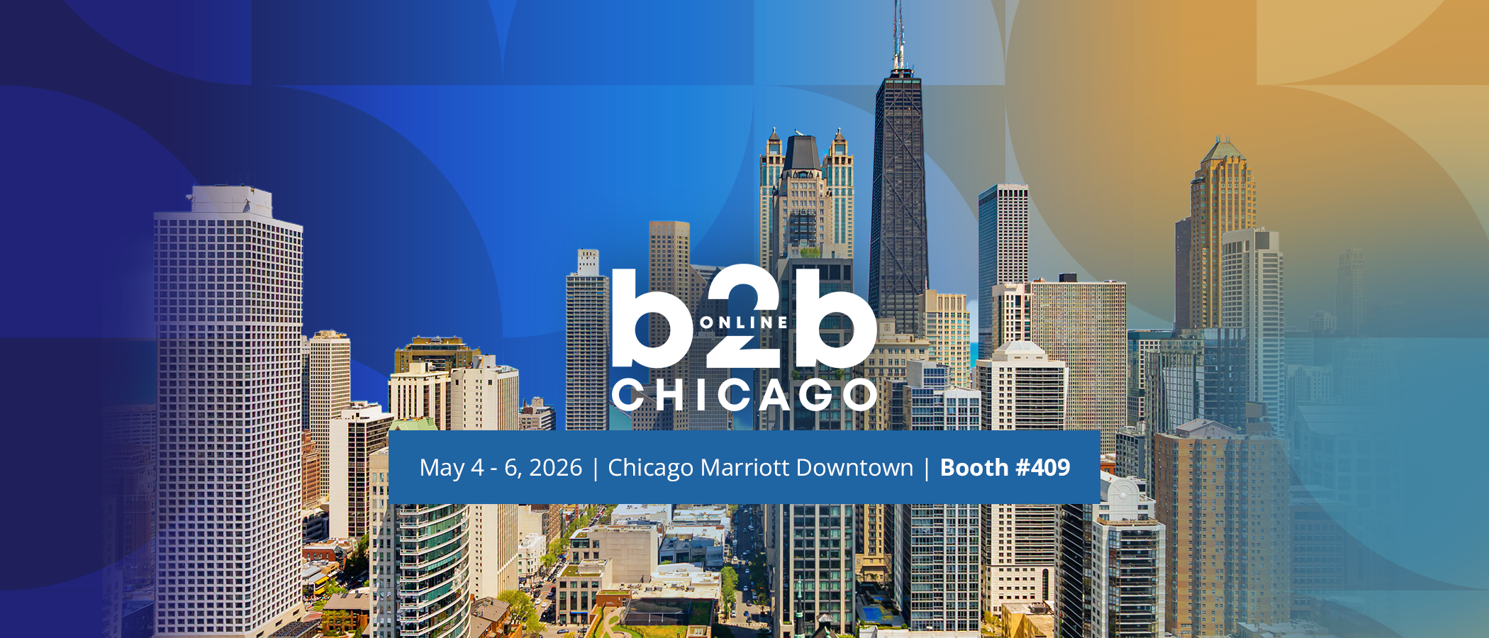 Digital network diagram illustrating data flow and connectivity for B2B commerce optimization